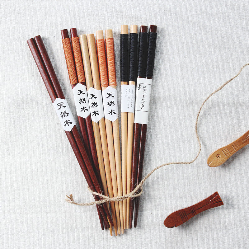 Eco-Friendly Reusable Wooden Chopsticks - Sustainable Dining Utensils - Image 8