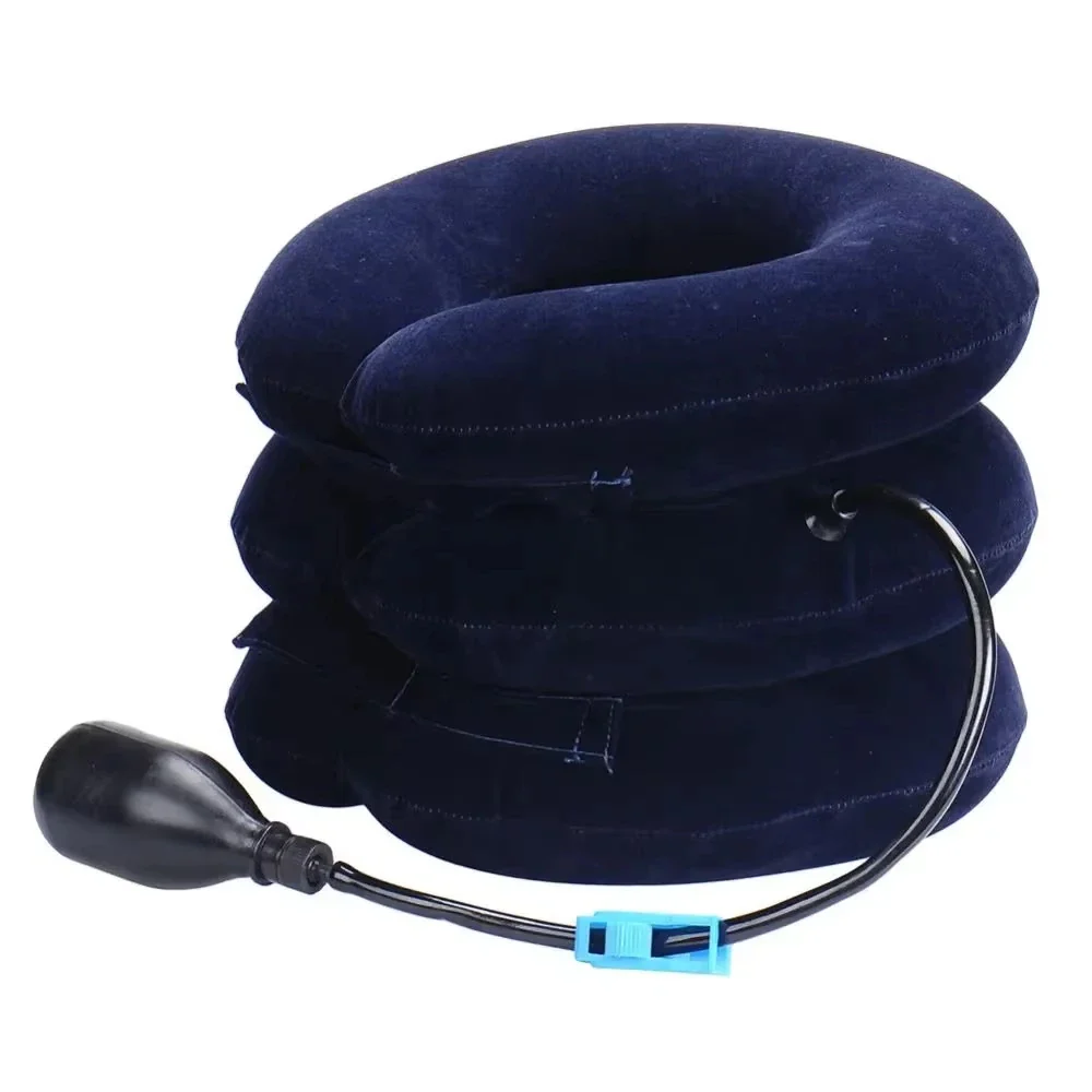 Neck Support Cushion Inflatable Air Cervical Neck Traction Device Pain Stress Relief Tractor Support Massage NECK Pillow Neck Su - Image 6