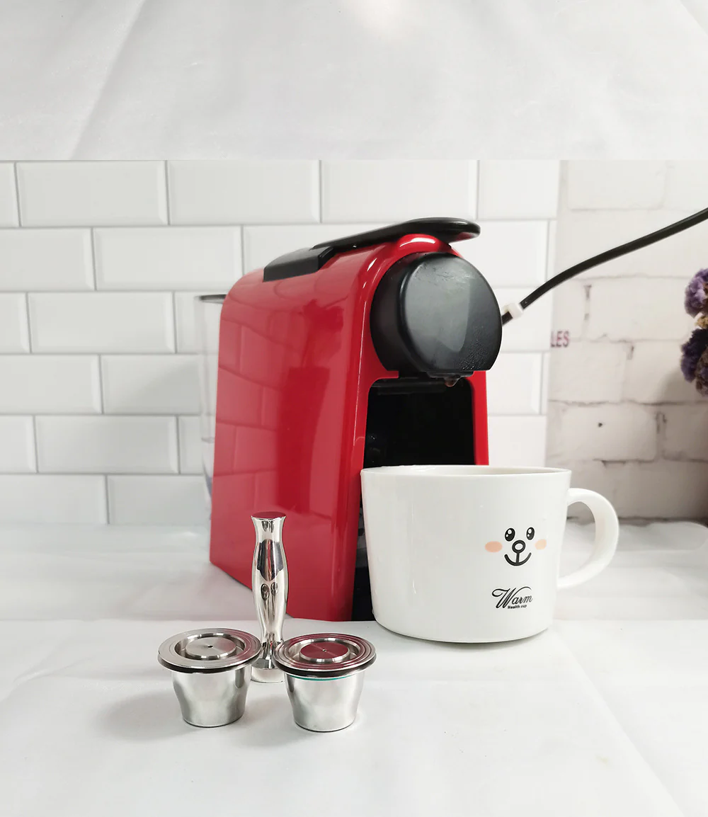 Eco-Friendly Coffee Capsule Machine with Reusable Pods - Image 10