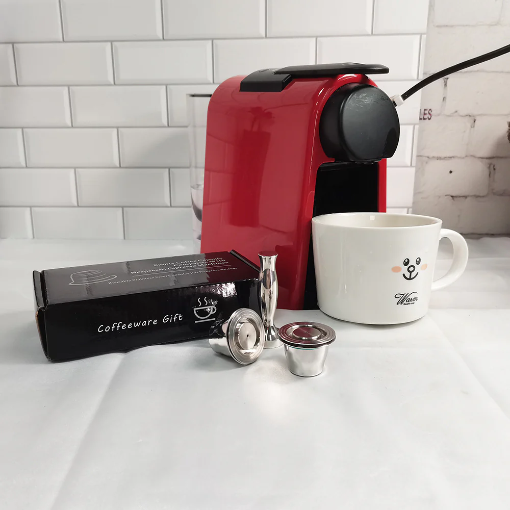 Eco-Friendly Coffee Capsule Machine with Reusable Pods - Image 7