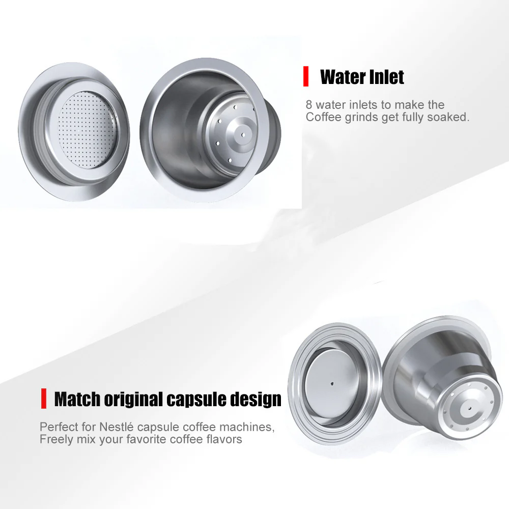 Eco-Friendly Coffee Capsule Machine with Reusable Pods - Image 8