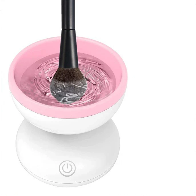 NEW 1PCS Electric Makeup Brush Women Cleaner Automatic Silicone Washing Spinner Makeup Products USB Cleaning Tools & Accessories - Image 16