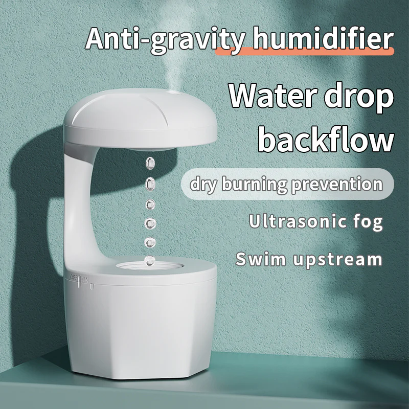 Anti-Gravity USB Aromatherapy Humidifier 800ml - Image 11