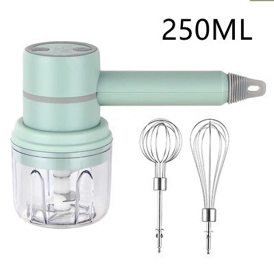 Wireless Handheld Food Mixer - Light Green, Rechargeable, Eco-Friendly - Image 11