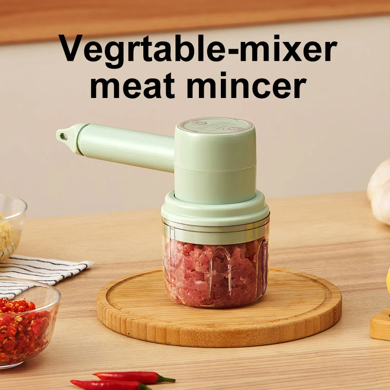 Wireless Handheld Food Mixer - Light Green, Rechargeable, Eco-Friendly - Image 19