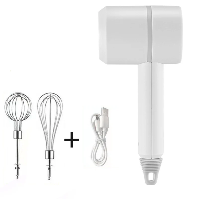 Wireless Handheld Food Mixer - Light Green, Rechargeable, Eco-Friendly - Image 25