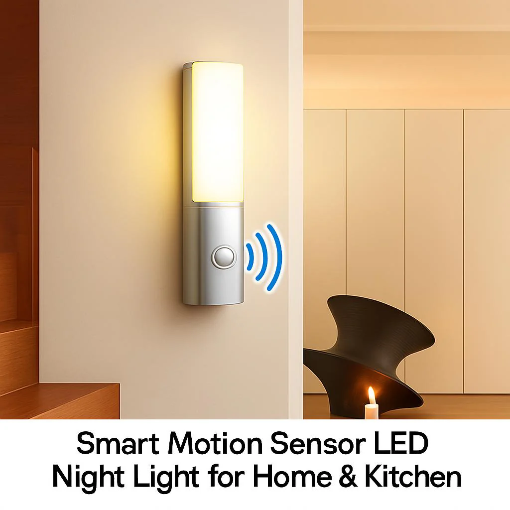 Smart Motion Sensor LED Night Light for Home & Kitchen - Image 5