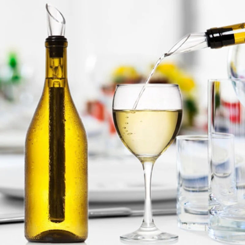 Eco-Friendly Wine Chiller Stick with Pour Spout - Image 12