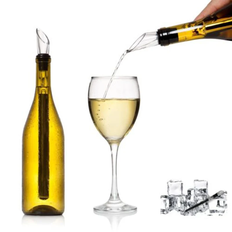 Eco-Friendly Wine Chiller Stick with Pour Spout - Image 13