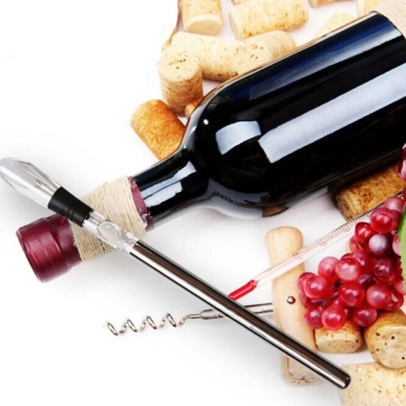 Eco-Friendly Wine Chiller Stick with Pour Spout - Image 14