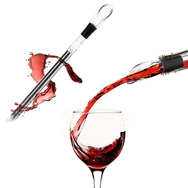 Eco-Friendly Wine Chiller Stick with Pour Spout - Image 15