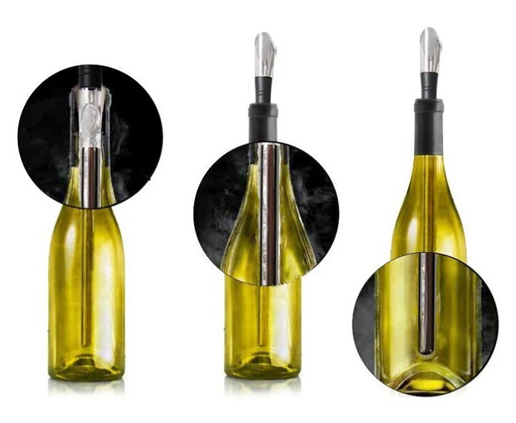 Eco-Friendly Wine Chiller Stick with Pour Spout - Image 18
