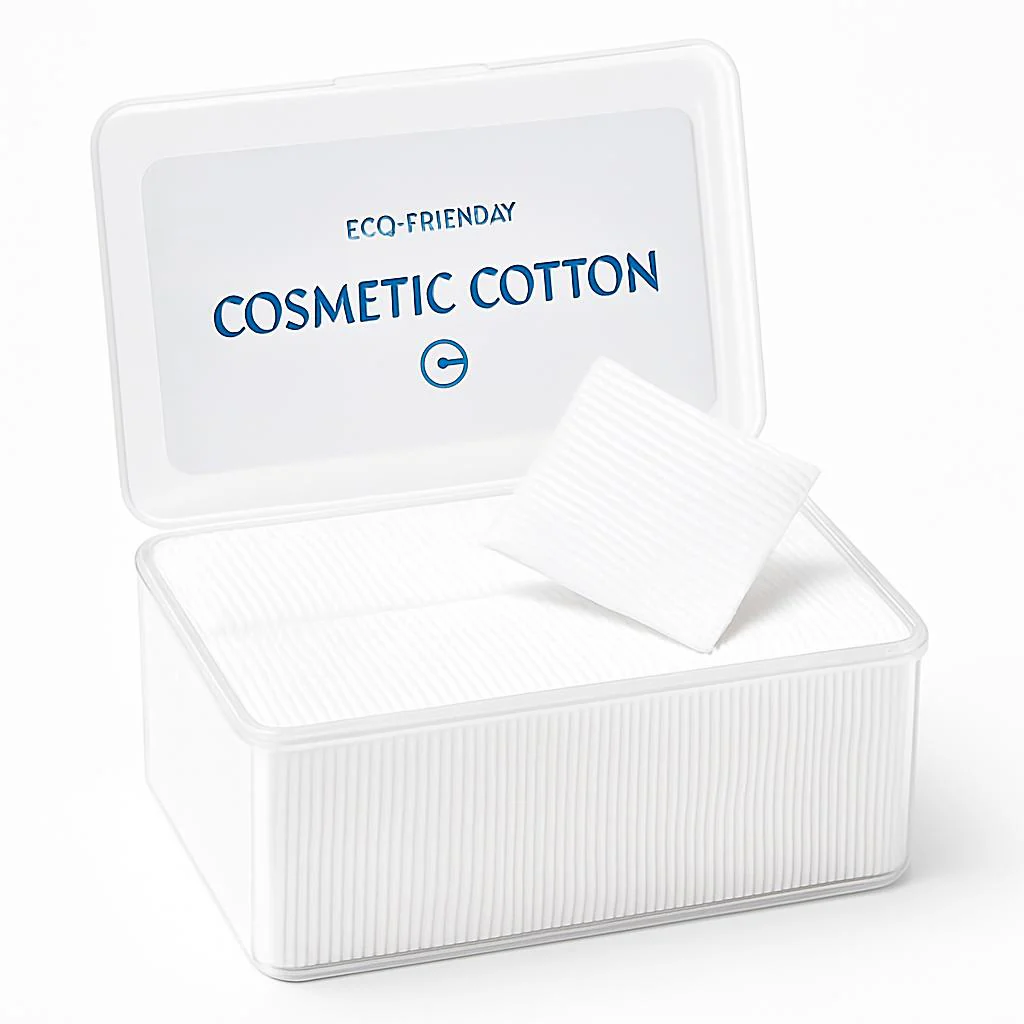 Eco-Friendly Square Cotton Pads for Makeup Removal - Image 4