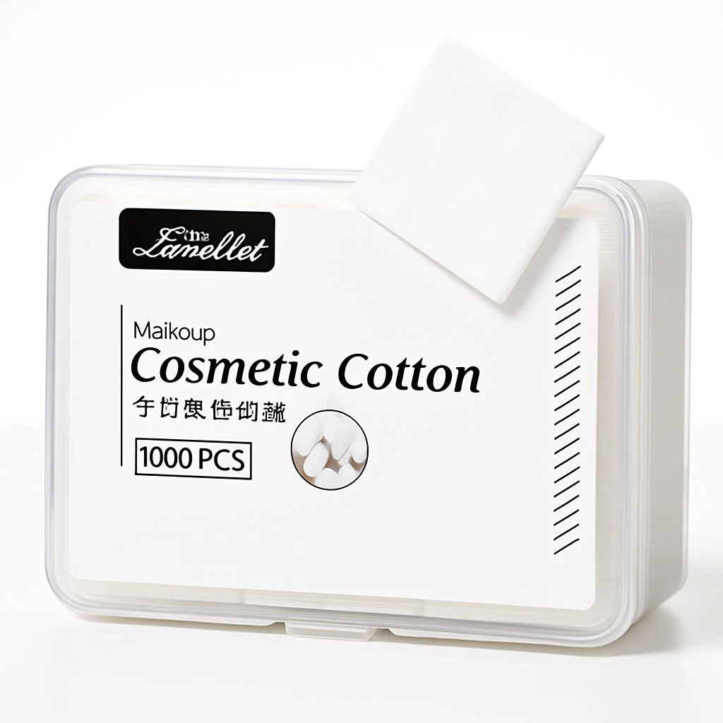 Eco-Friendly Square Cotton Pads for Makeup Removal - Image 8
