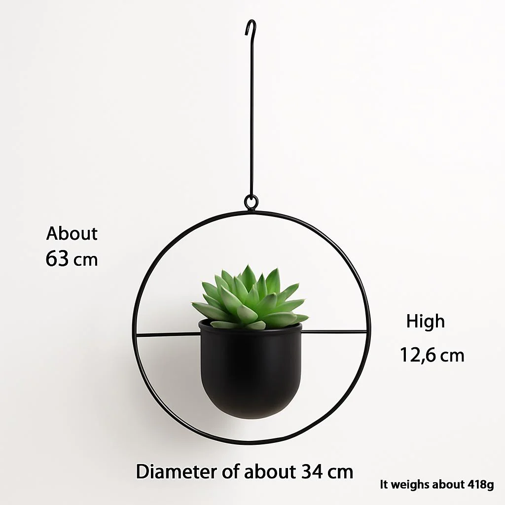 Nordic Home Succulent Iron Flower Pot - Image 10