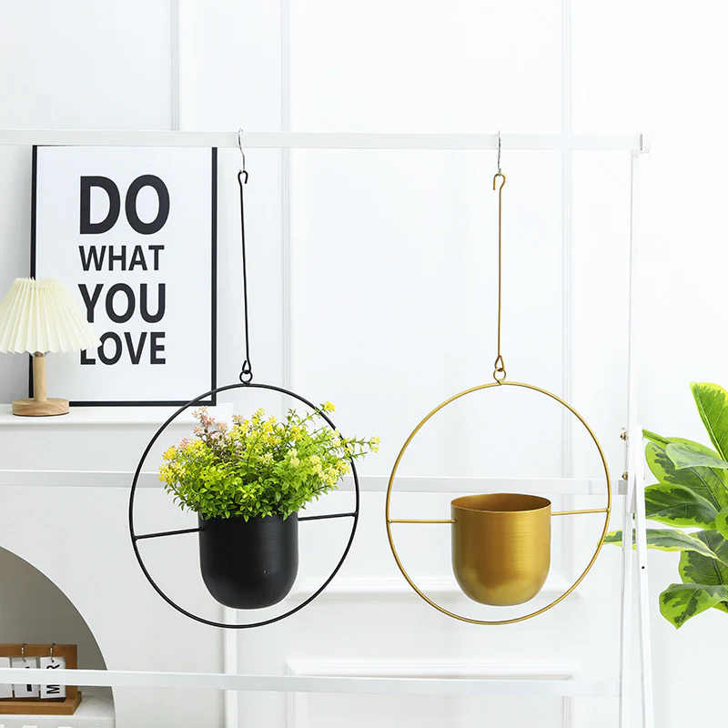 Nordic Home Succulent Iron Flower Pot - Image 13