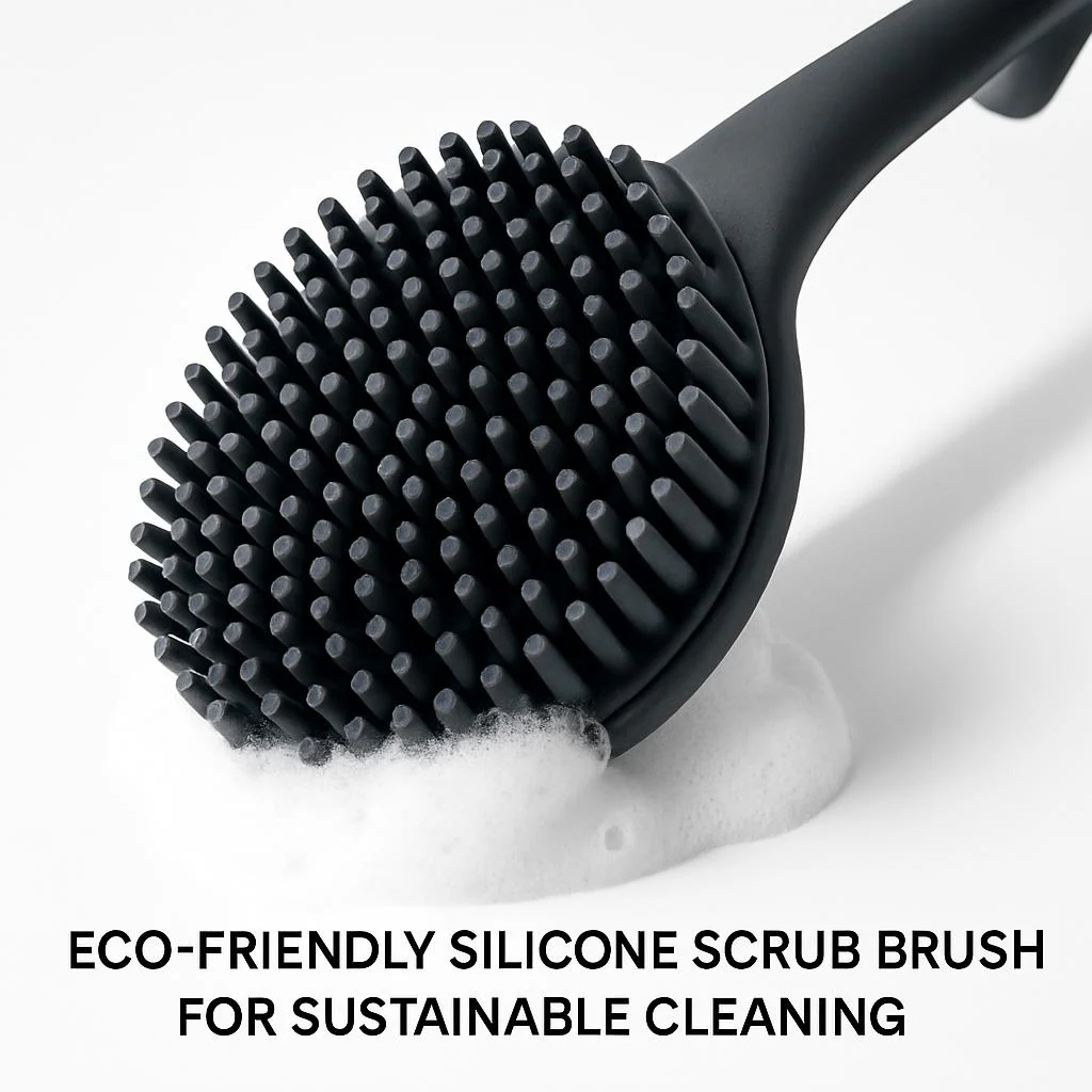 Eco-Friendly Silicone Scrub Brush for Sustainable Cleaning - Image 5