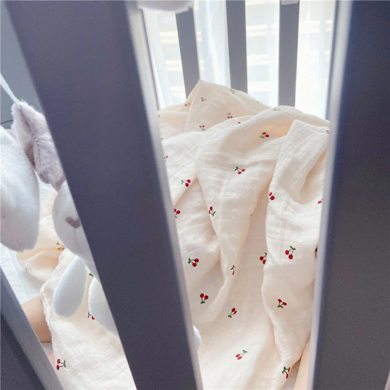 Organic Cotton Double Gauze Bath Towel & Swaddle Blanket - Image 10