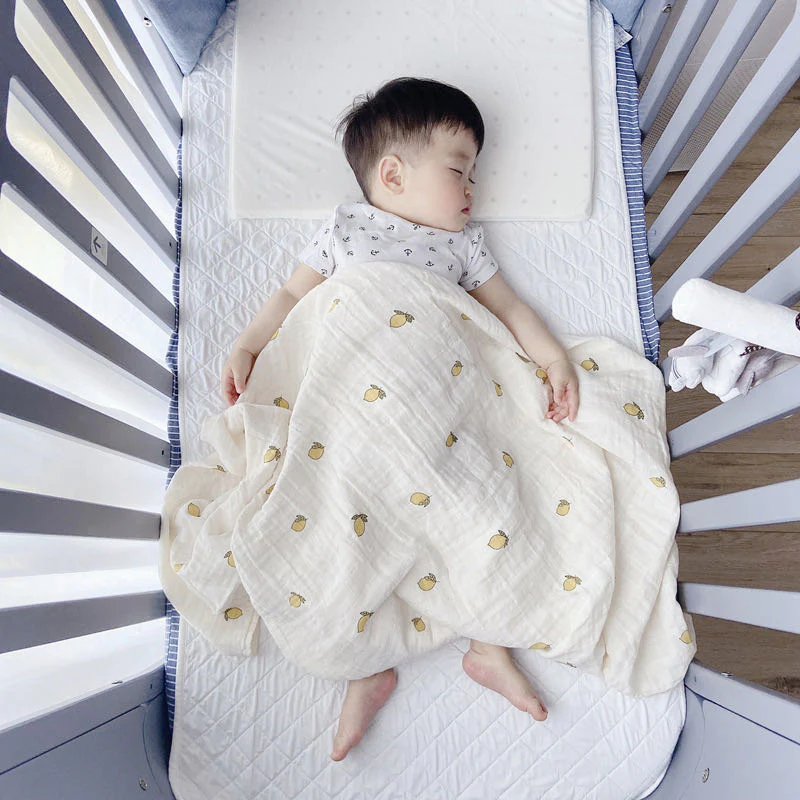 Organic Cotton Double Gauze Bath Towel & Swaddle Blanket - Image 12