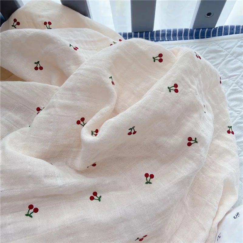 Organic Cotton Double Gauze Bath Towel & Swaddle Blanket - Image 13