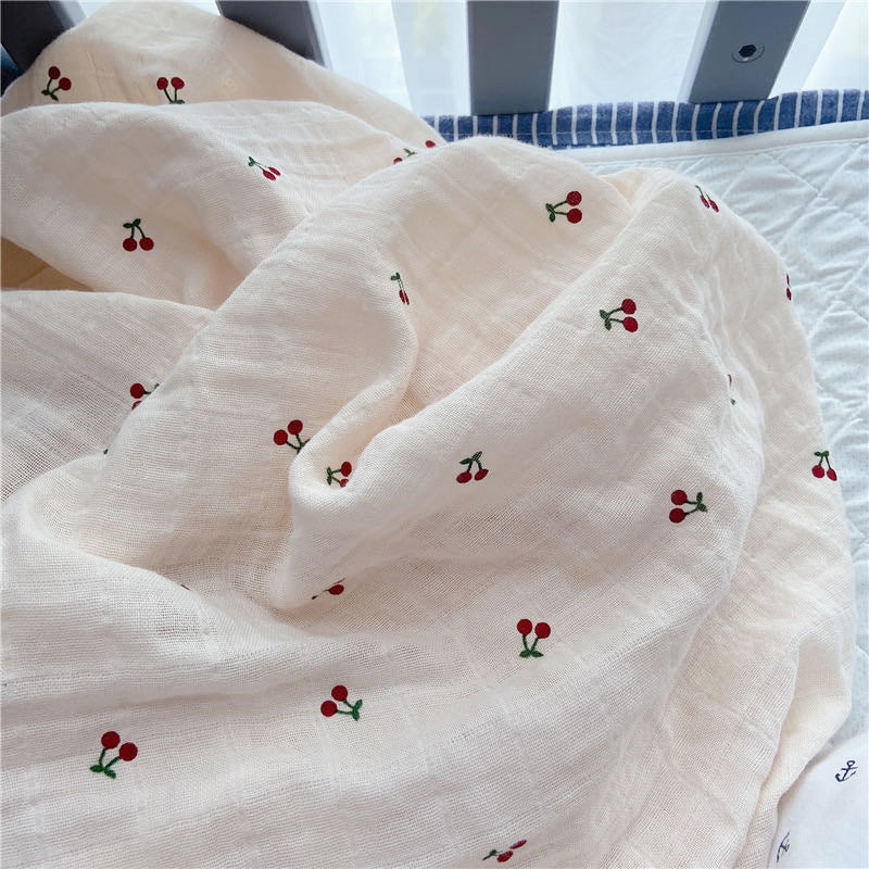 Organic Cotton Double Gauze Bath Towel & Swaddle Blanket - Image 14