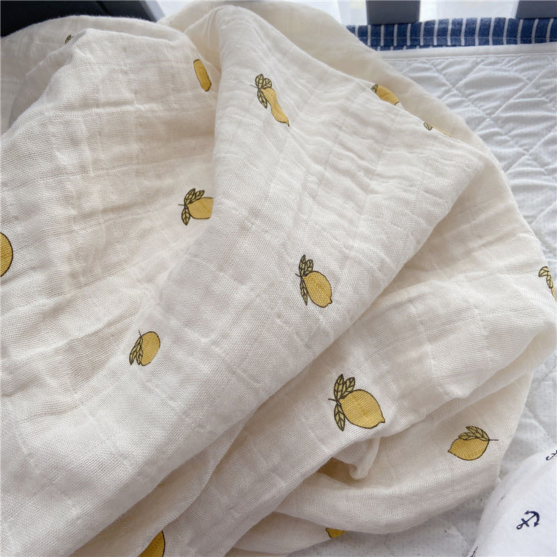 Organic Cotton Double Gauze Bath Towel & Swaddle Blanket - Image 15