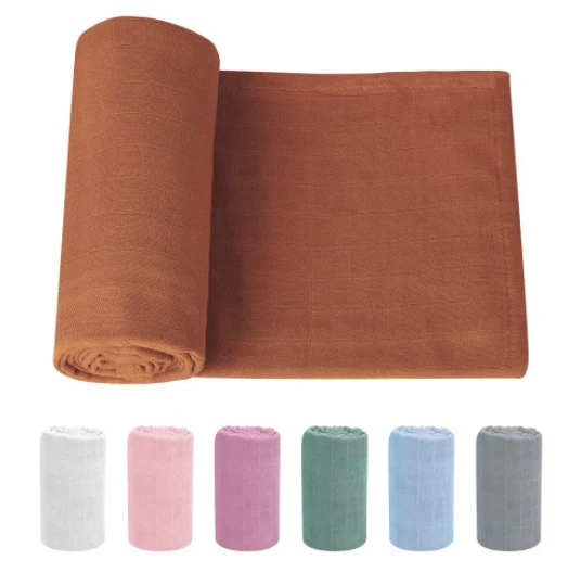 Organic Cotton Gauze Double Wrap - Mustard Baby Essential - Image 16