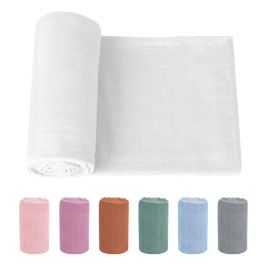 Organic Cotton Gauze Double Wrap - Mustard Baby Essential - Image 17