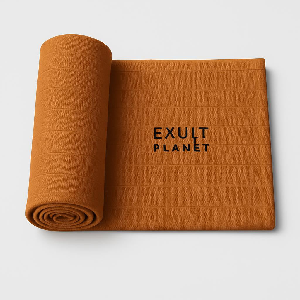 Organic Cotton Gauze Double Wrap - Mustard Baby Essential - Image 8