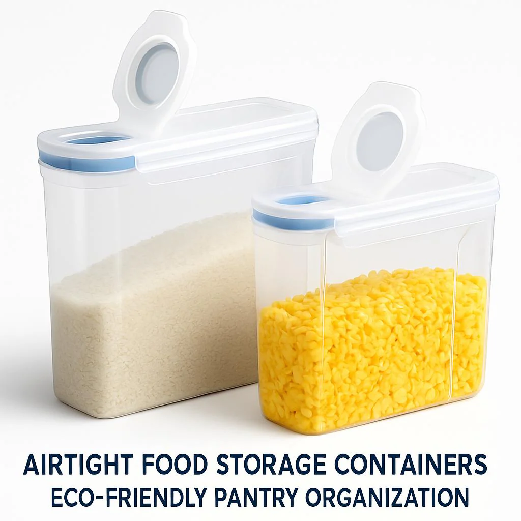 Airtight Food Storage Containers - Eco-Friendly Pantry Organization - Image 10