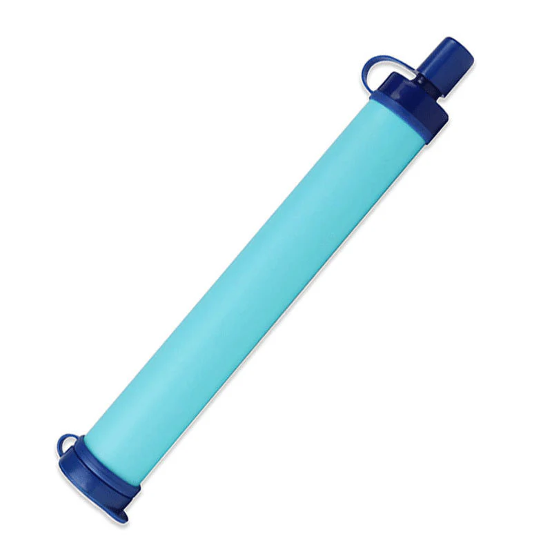 Portable Blue Cylindrical Water Filter for Eco-Friendly Hydration - Image 11