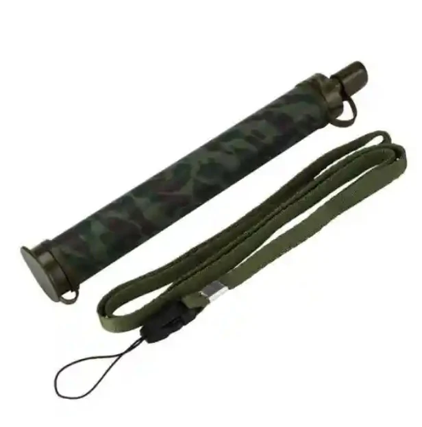 Portable Blue Cylindrical Water Filter for Eco-Friendly Hydration - Image 8
