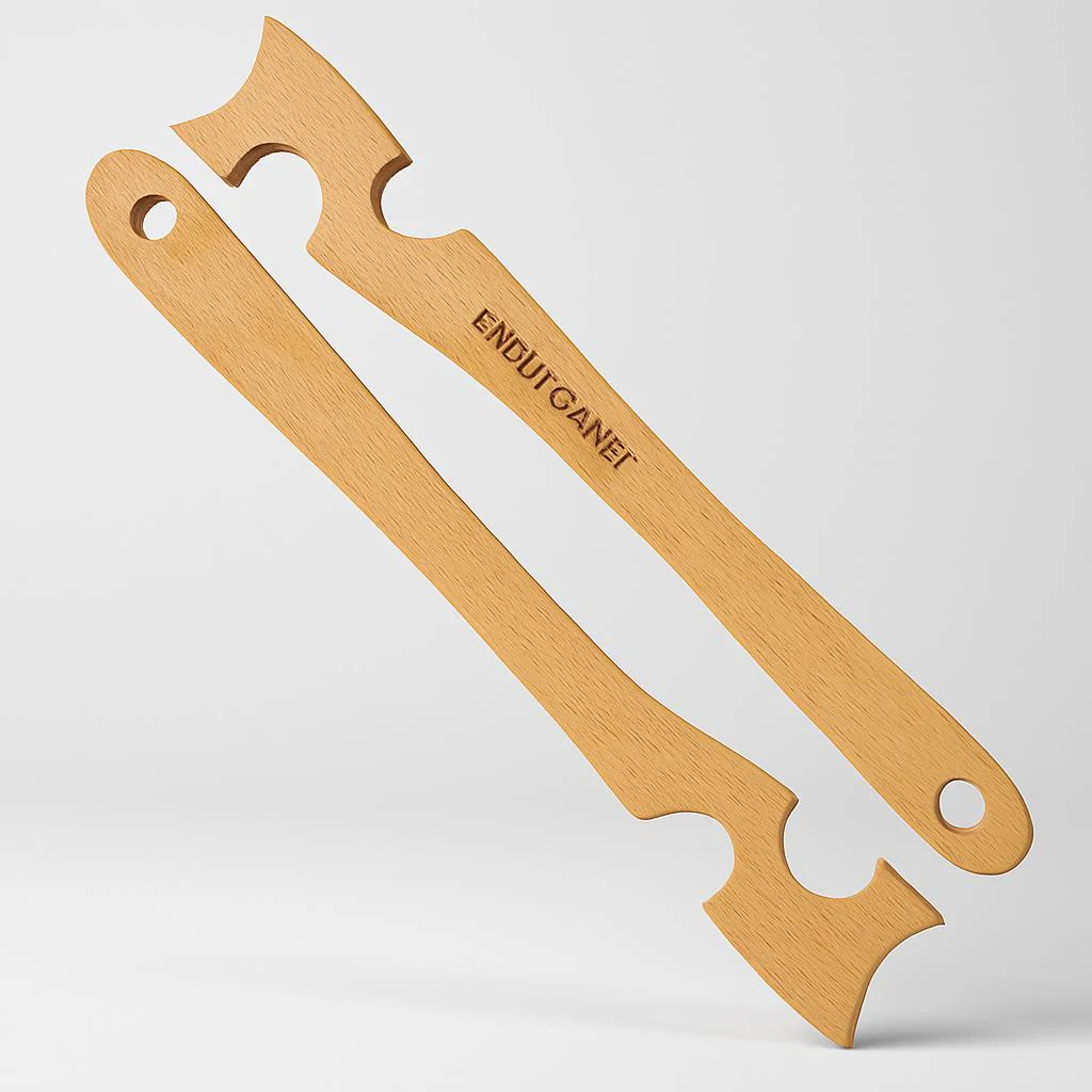 Eco-Friendly Wooden Oven Rack Puller - Natural Wood Kitchen Tool - Image 5
