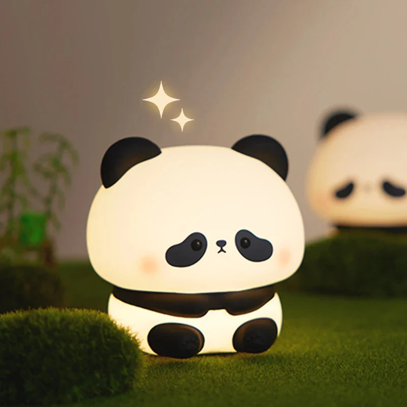 Eco-Friendly Panda Night Light - Portable LED for Kids - Image 14