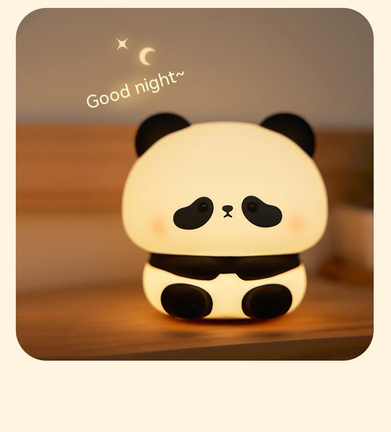 Eco-Friendly Panda Night Light - Portable LED for Kids - Image 20