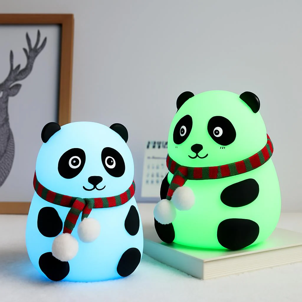Panda LED Night Light - Energy-Efficient, Eco-Friendly, Portable - Image 4