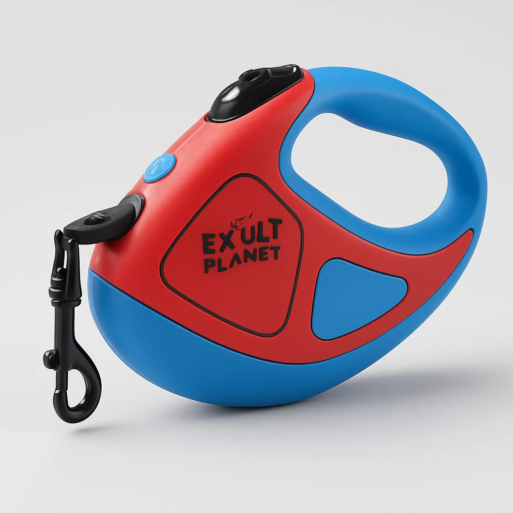 Retractable Dog Leash with Built-in Flashlight for Safe Night Walks - Image 11