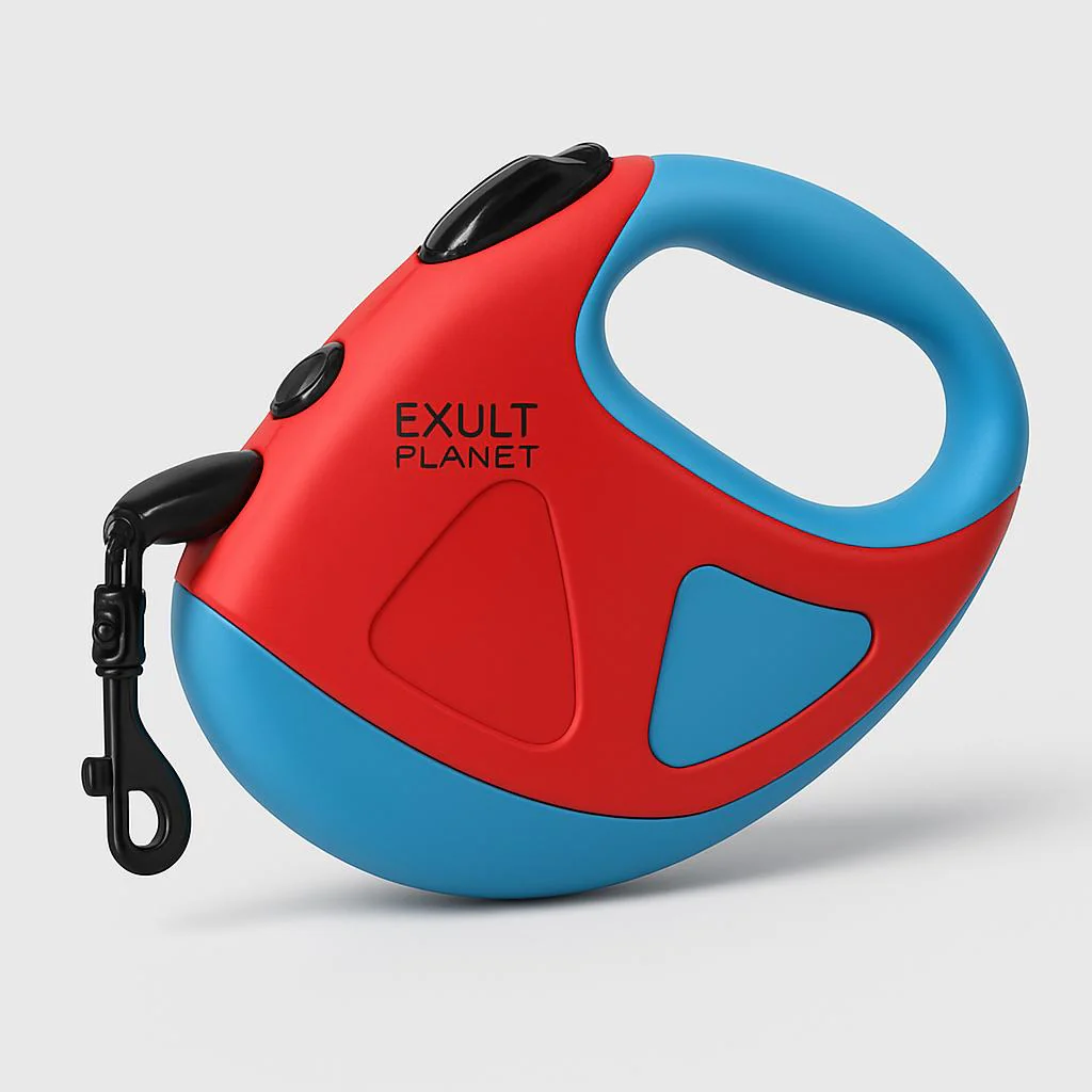 Retractable Dog Leash with Built-in Flashlight for Safe Night Walks - Image 7