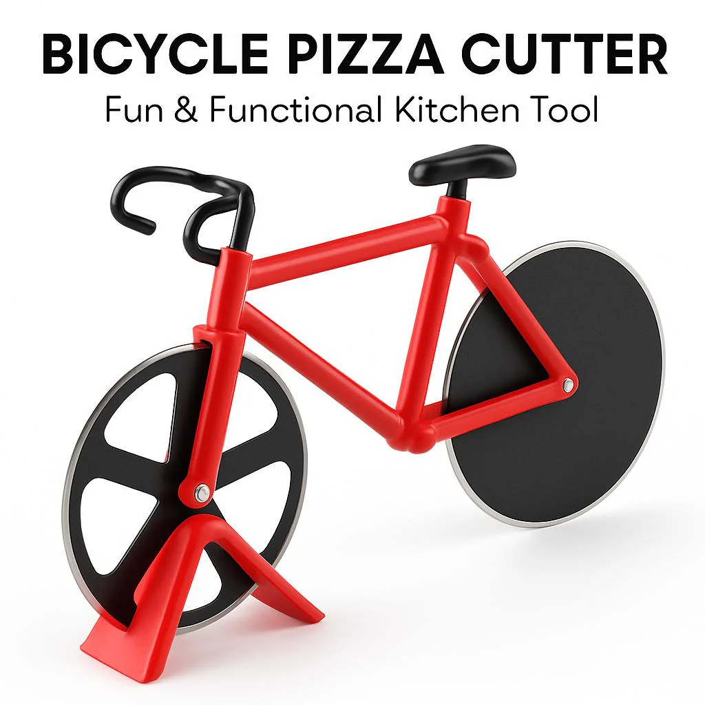 Bicycle Pizza Cutter - Fun & Functional Kitchen Tool - Image 16