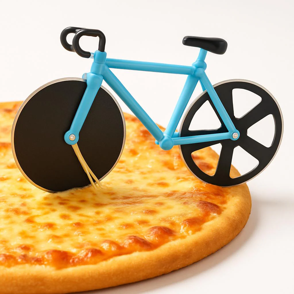 Bicycle Pizza Cutter - Fun & Functional Kitchen Tool - Image 5