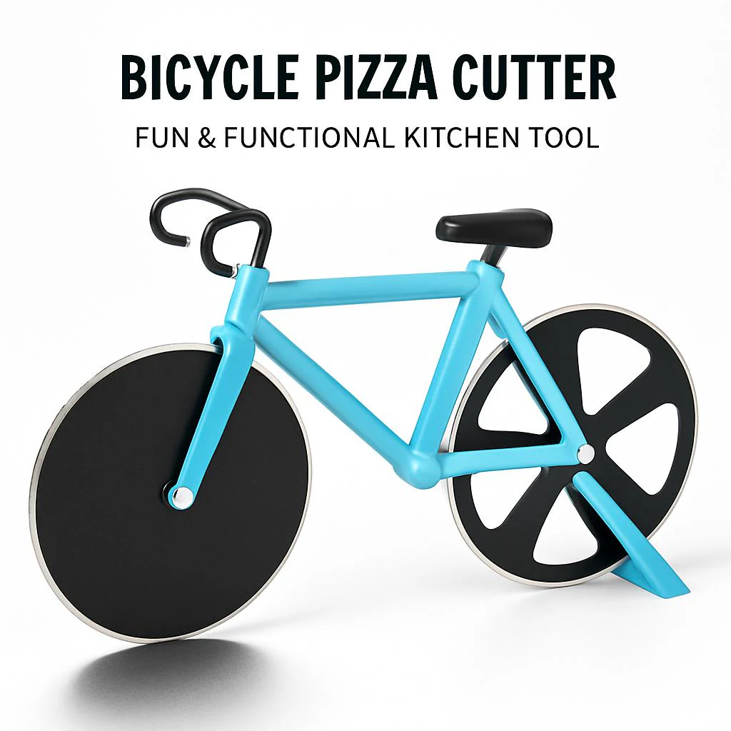 Bicycle Pizza Cutter - Fun & Functional Kitchen Tool - Image 6