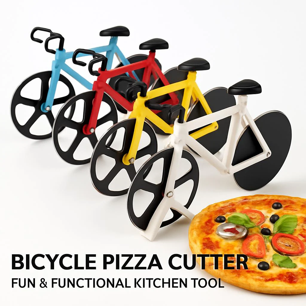 Bicycle Pizza Cutter - Fun & Functional Kitchen Tool - Image 7