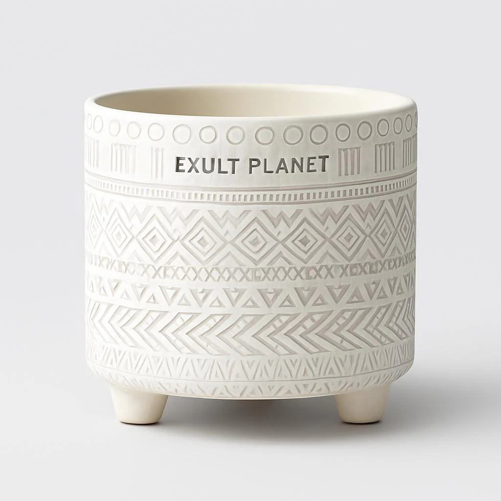 Eco-Friendly Ceramic Planters for Balcony & Garden - Image 5