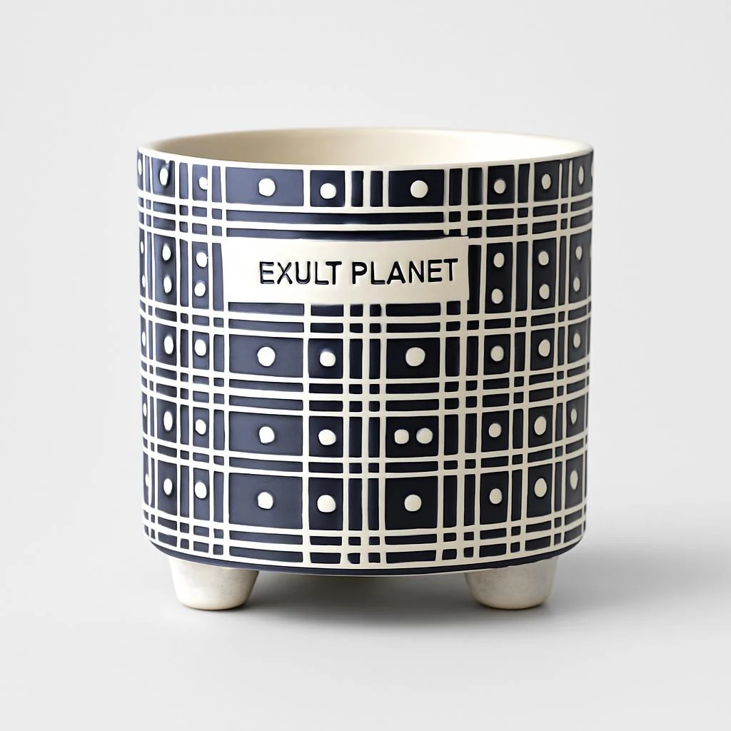 Eco-Friendly Ceramic Planters for Balcony & Garden - Image 9
