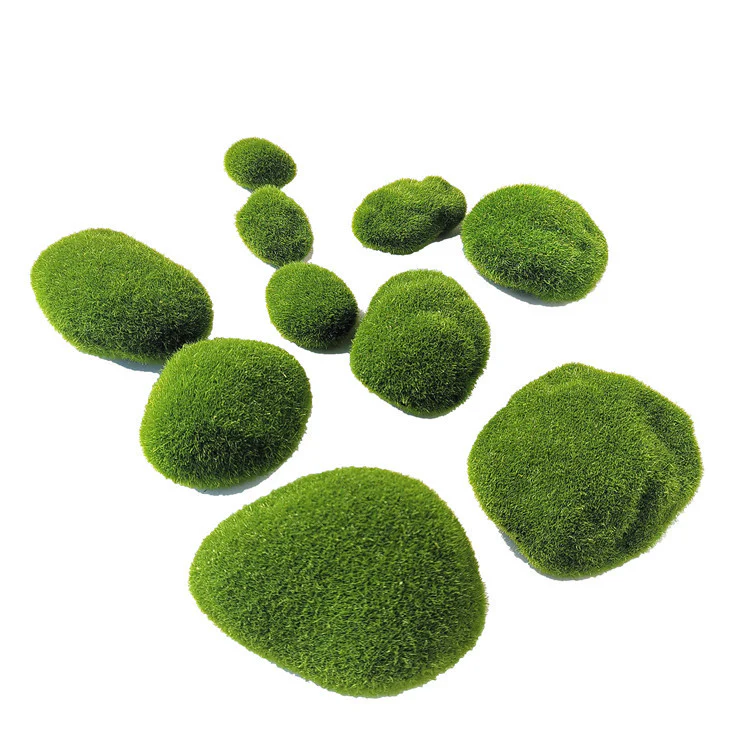 Lush Green Bonsai Fake Moss for Home Décor - Image 9