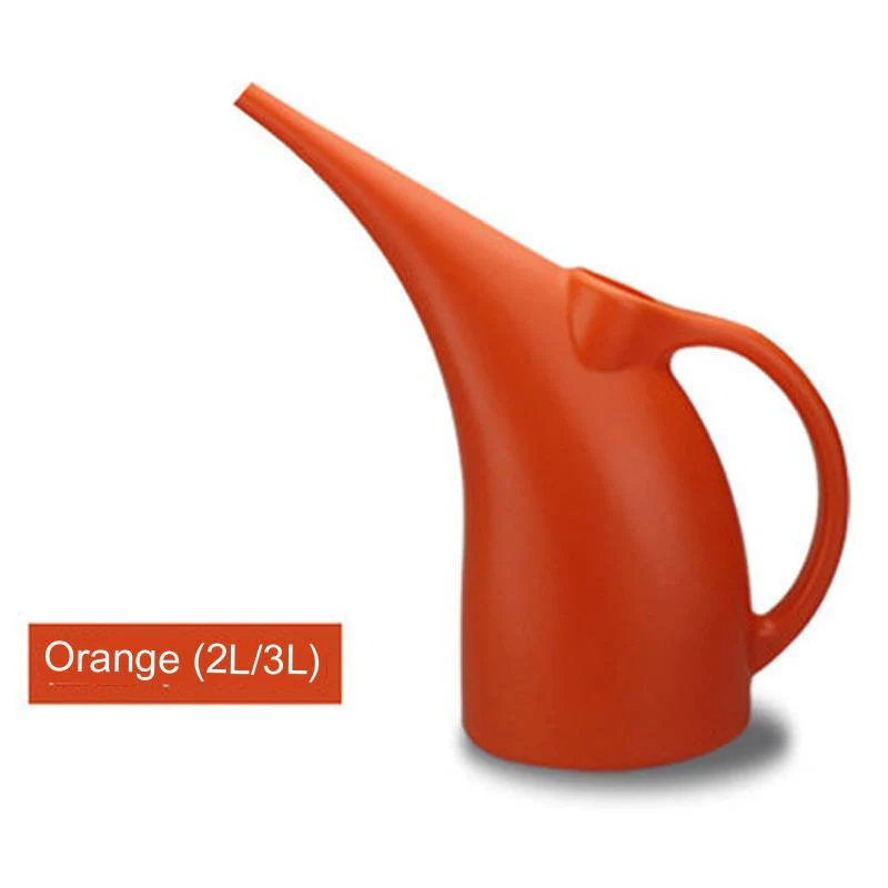 Eco-Friendly Water-Saving Watering Can - Orange & Green - Image 14