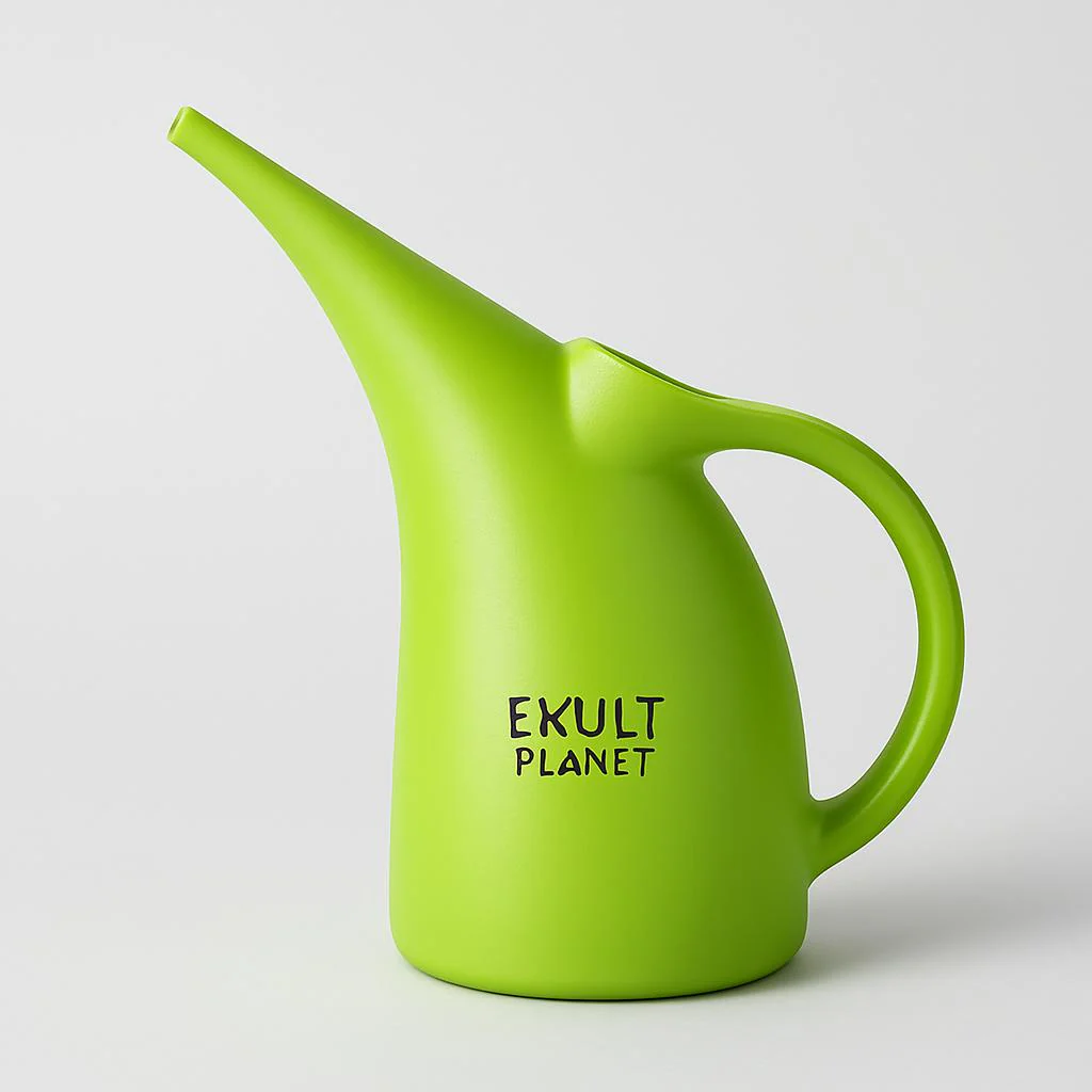 Eco-Friendly Water-Saving Watering Can - Orange & Green - Image 6