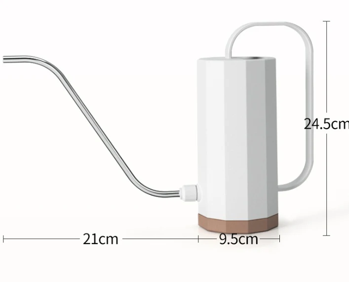 Eco-Friendly Indoor Watering Can - Mint Green, White, Pink - Image 16