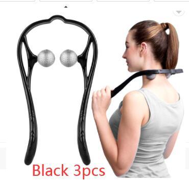 U-Shaped Neck and Shoulder Massager with Dual Handles and Roller Balls - Image 16