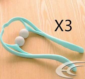 U-Shaped Neck and Shoulder Massager with Dual Handles and Roller Balls - Image 17